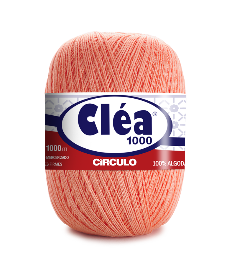HILO CLEA 1000 CIRCULO 4514 PESSEGO